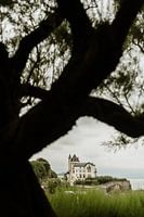 Uitzicht op Villa Belza in Biarritz