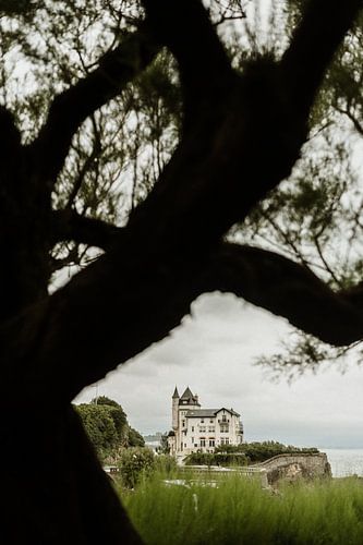 Ansicht der Villa Belza in Biarritz