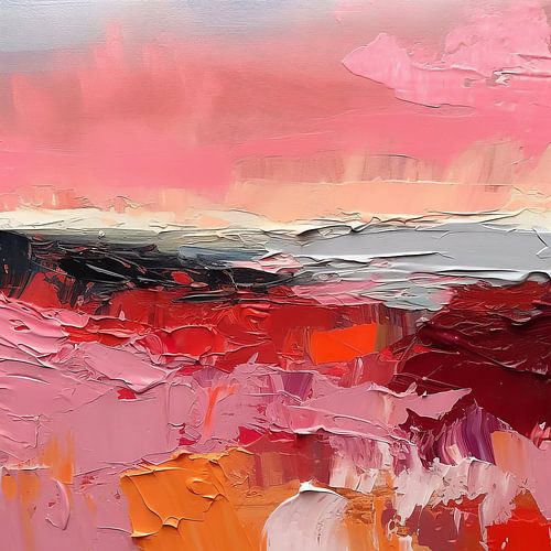 Palette de la nature en rose