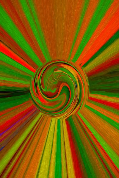 Explosion der Farben von Henk Egbertzen