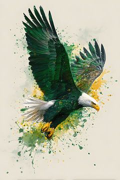 Adlerporträt von MNS Designs