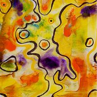 Intensity in Warm Yellow – vierkant formaat