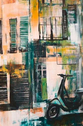 City life wall art