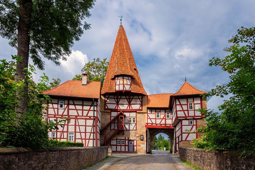 Le Rödelseertor à Iphofen, Allemagne par Adelheid Smitt