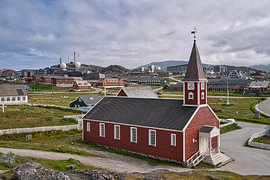 Die lutherische Kathedrale in Nuuk von Frank's Awesome Travels