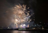 nieuwjaars vuurwerk Rotterdam