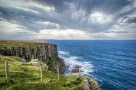 De kustlijn van Dunnet Head - Schotland van Mart Houtman thumbnail