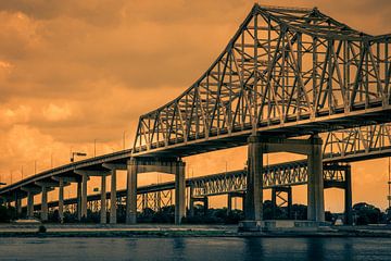 Greater New Orleans Bridge van Mrs van Aalst