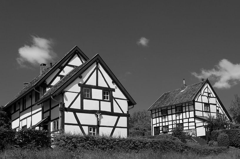 Groep vakwerkhuizen in Epen (De Plaat) von Leo Langen