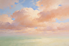 Soft Cumulus – Abstract Colour-Field Art by Albert Klee