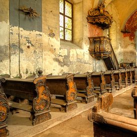 Abandoned church in Austria by On Your Wall