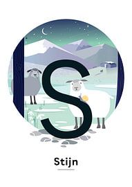 Namensplakat Stijn von Hannah Barrow