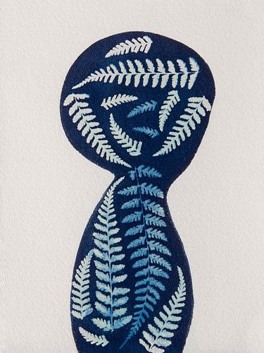 Cyanotype Art print - Varen