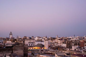 Stadzicht Essaouira, Marokko van Ellis Peeters