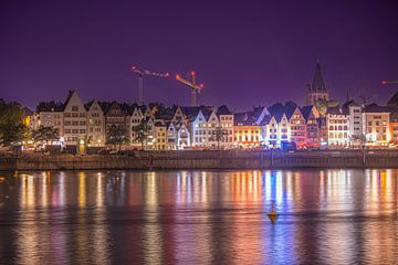 Köln bei Nacht von Alexander Aboud