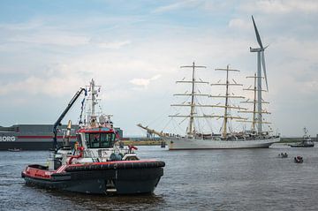 Waterland and Dar Mlodziezy DelfSail 2024 by Jan Georg Meijer