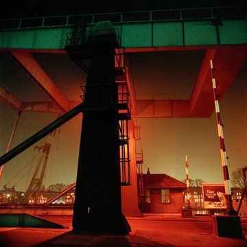 Rotterdam bei Nacht von Raoul Suermondt