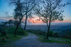 Zonsondergang over Toscane sur Justin Travel