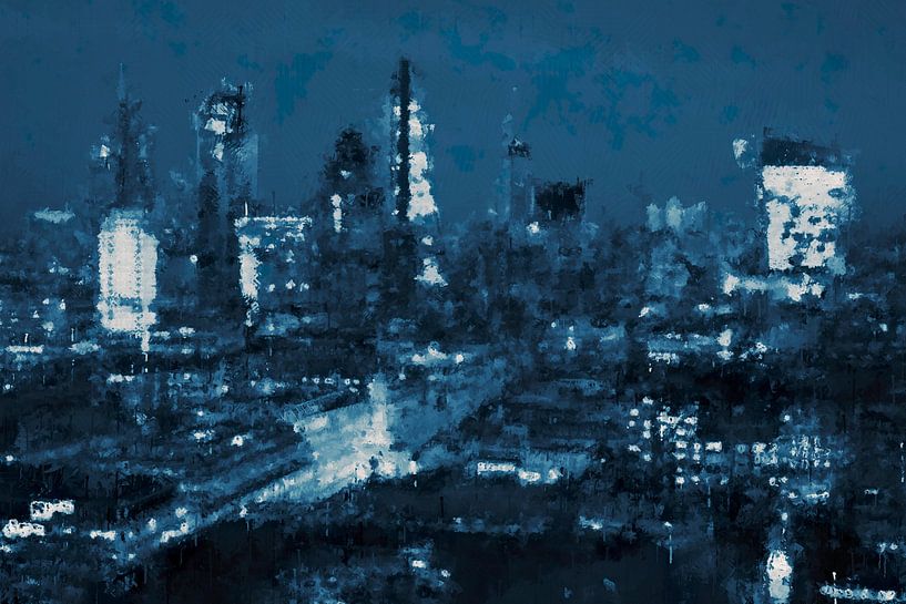 Londoner Stadt bei Nacht von Whale & Sons
