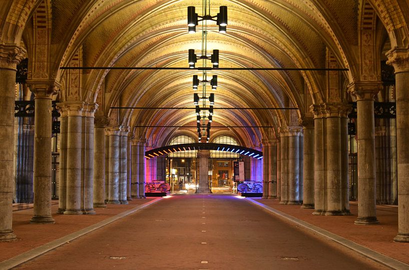 Rijksmuseum Passage with Van Moof Lighting - Amsterdam’s Innovation Meets History by Be More Outdoor