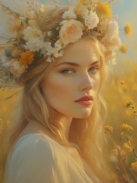 Sommermädchen von Hilde Remerie Fotografie und digitale Kunst