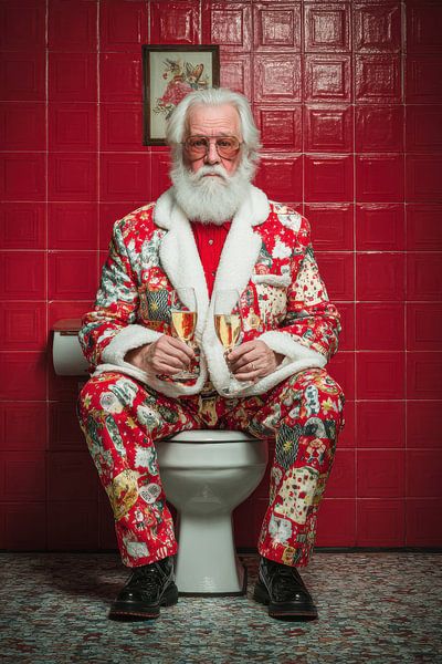 Kerstmannen eigenzinnig vakantieverblijf van Matthias Hauser