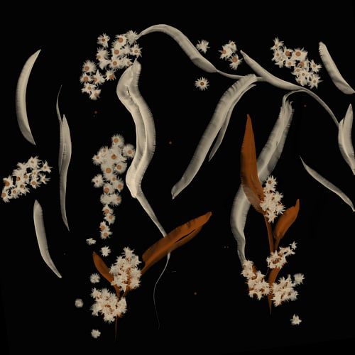 Dark floral Mood (More about You) by Csilla Albert