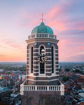 Peperbus Zwolle bij zonsopgang