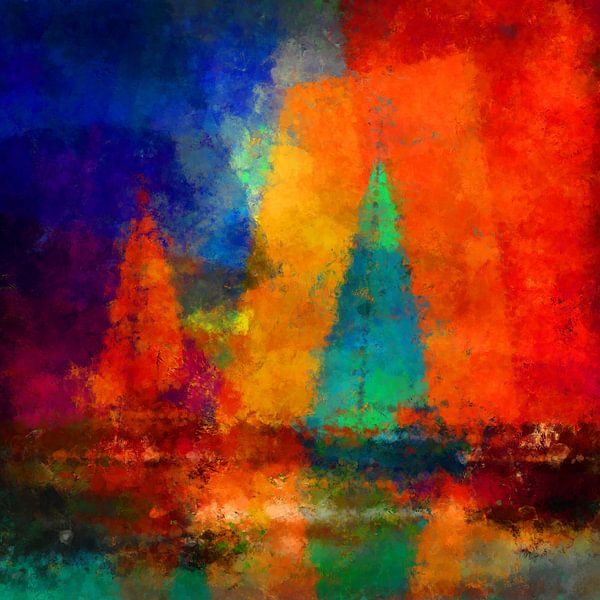 abstract sailing by Andreas Wemmje